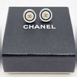 Chanel 2010 PVC Round Earrings